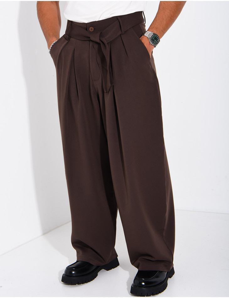 Pantalon ballon à ceinture
