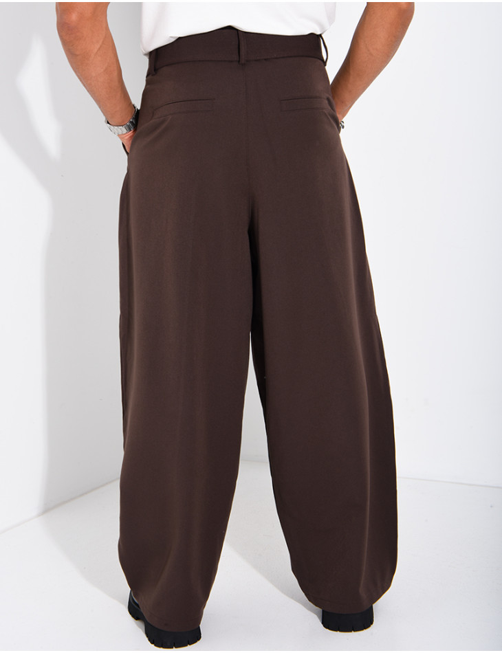 Pantalon ballon à ceinture