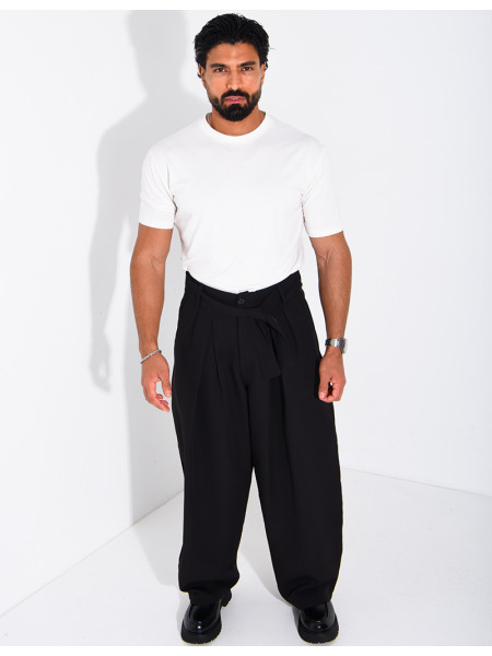 Pantalon ballon à ceinture