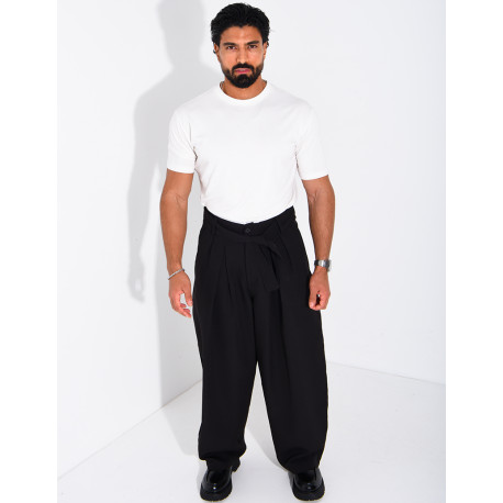 Pantalon ballon à ceinture