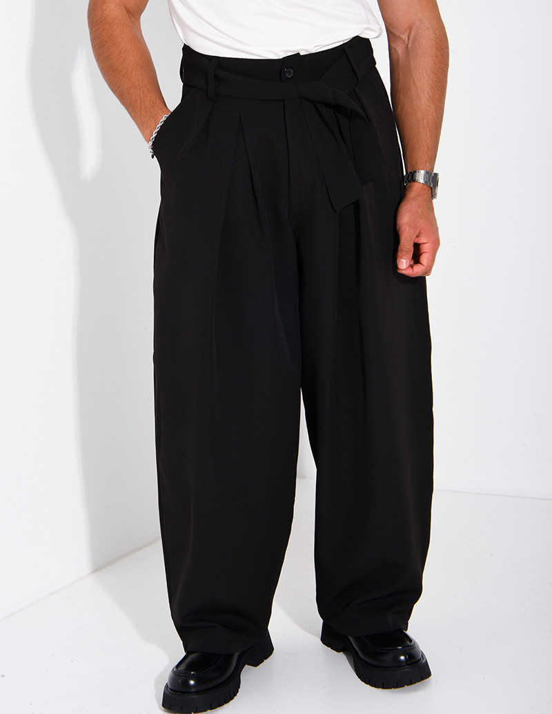 Pantalon ballon à ceinture