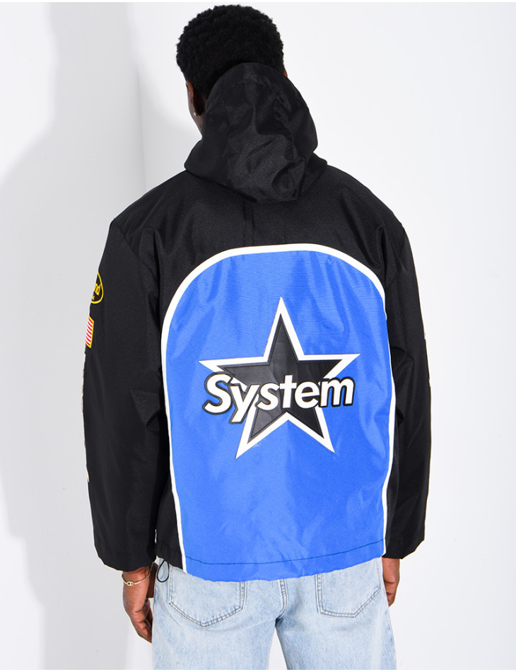 Veste à motifs