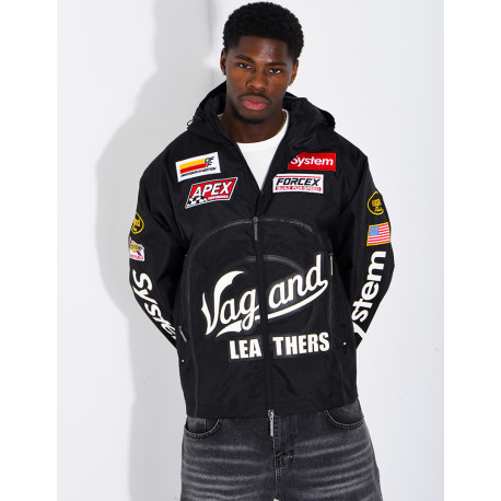Veste à motifs