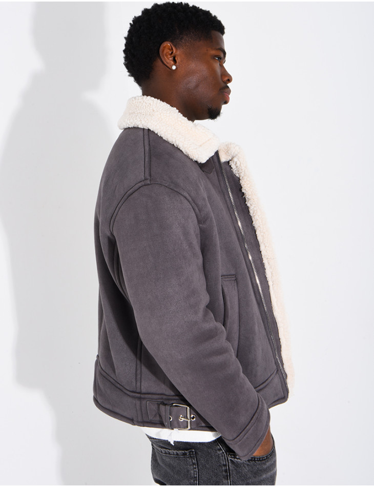 Veste fourrée