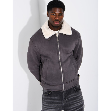 Veste fourrée