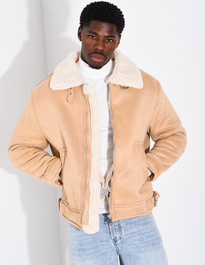 Veste fourrée