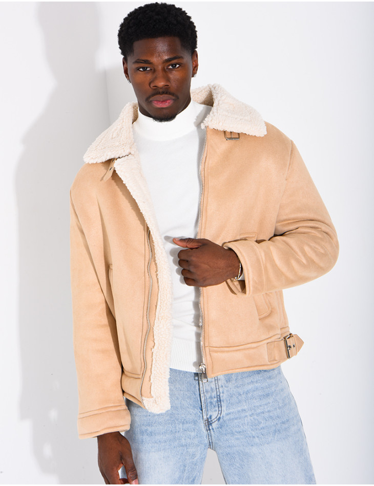 Veste fourrée