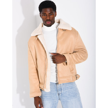 Veste fourrée
