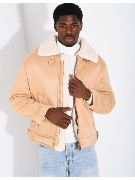Veste fourrée