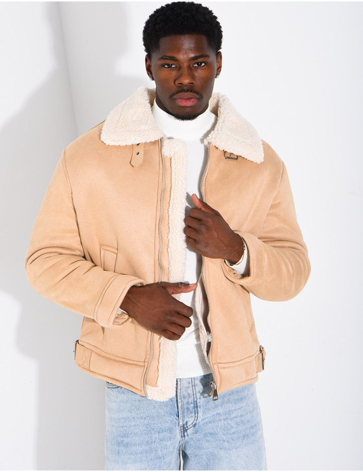 Veste fourrée
