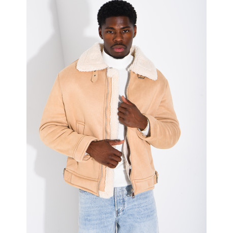 Veste fourrée
