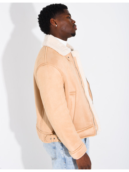 Veste fourrée