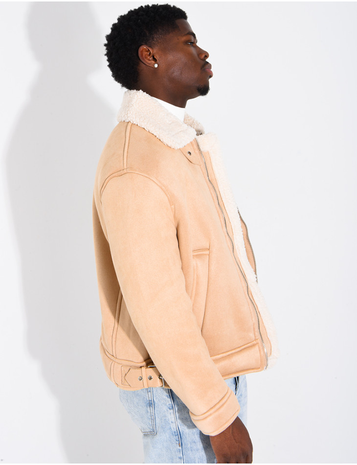 Veste fourrée