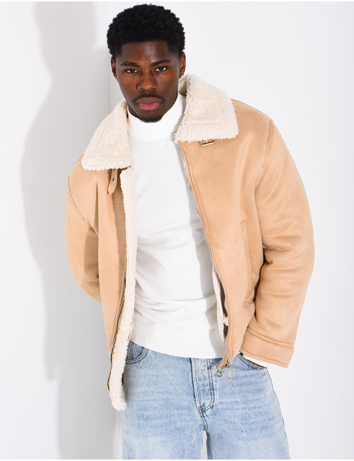 Veste fourrée