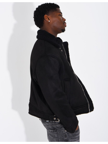 Veste fourrée