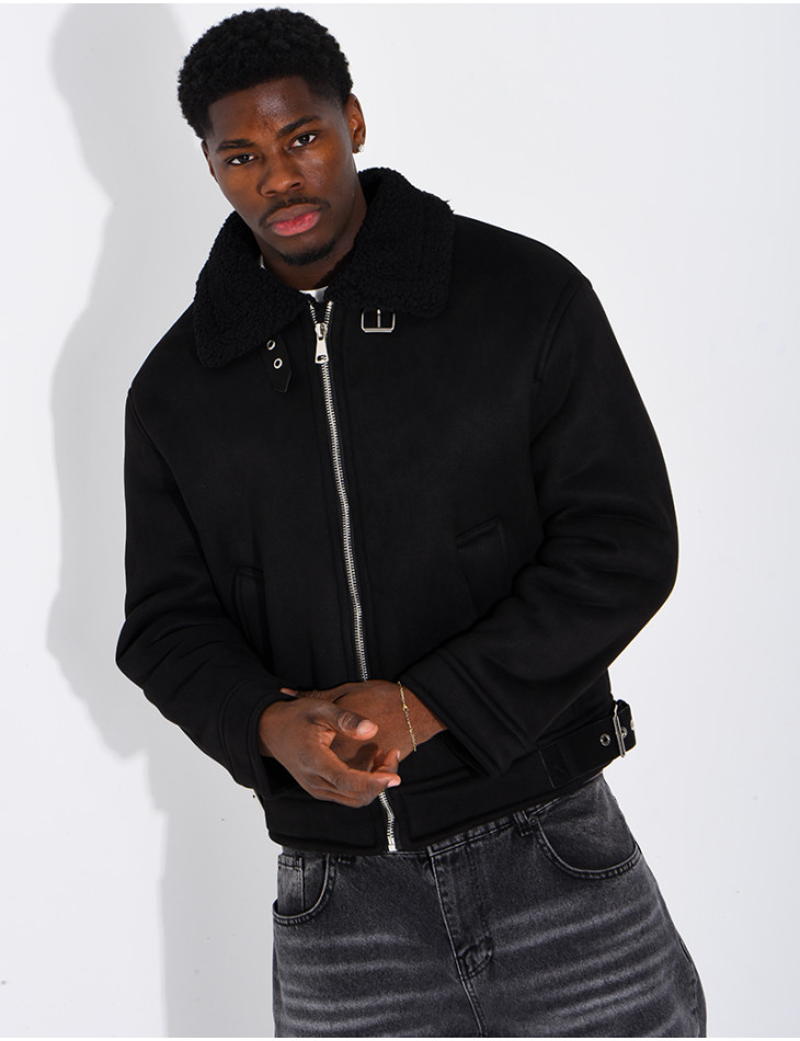 Veste fourrée