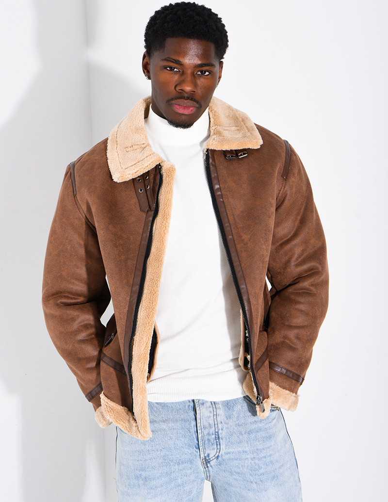 Veste fourrée