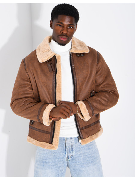 Veste fourrée