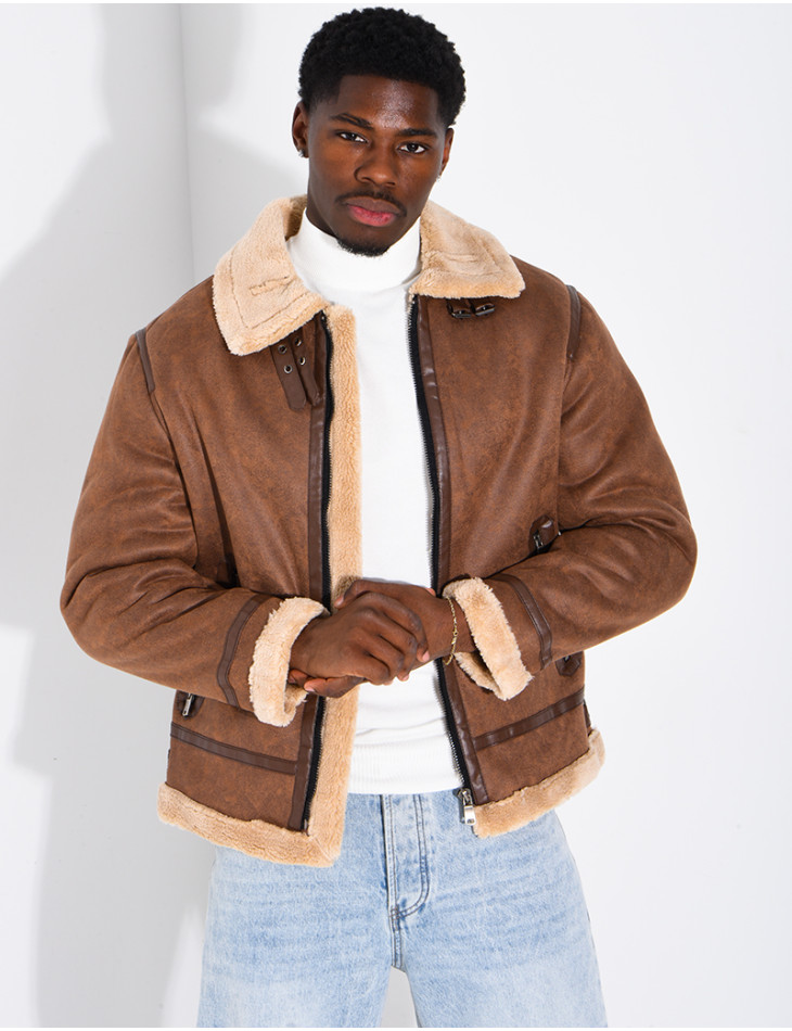 Veste fourrée