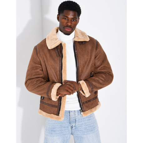 Veste fourrée