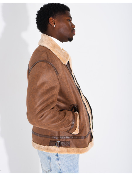 Veste fourrée