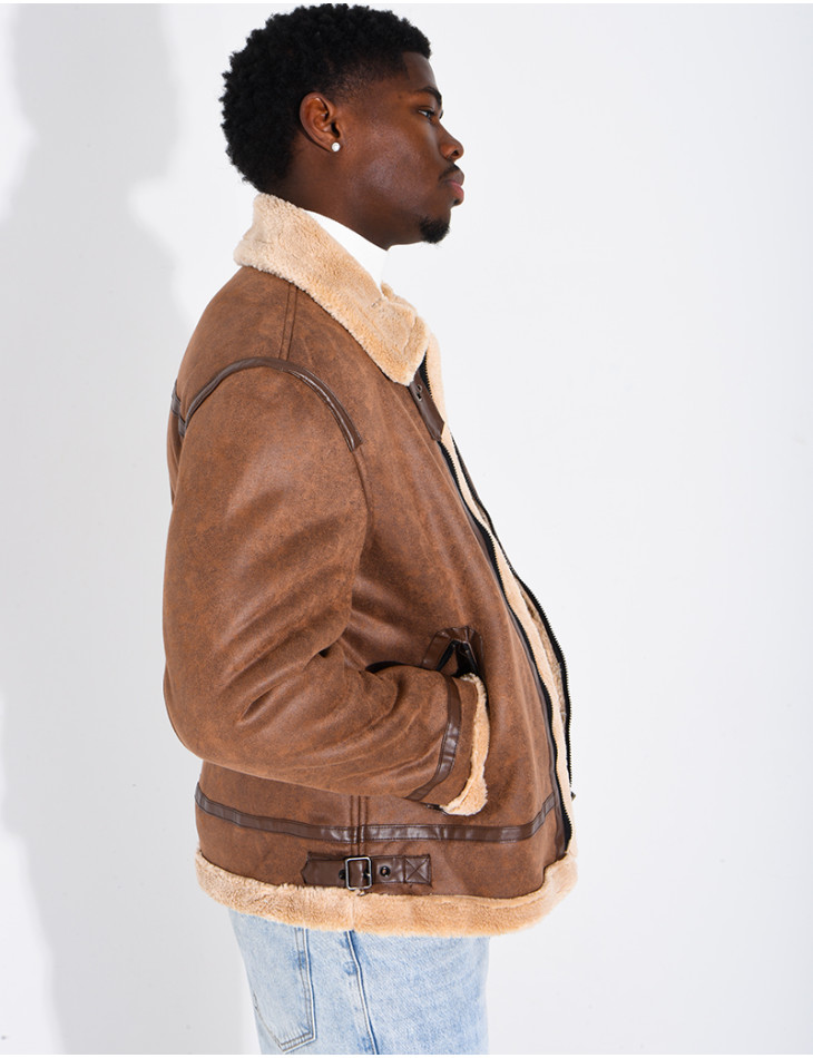 Veste fourrée