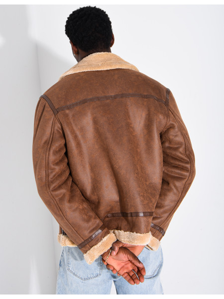 Veste fourrée