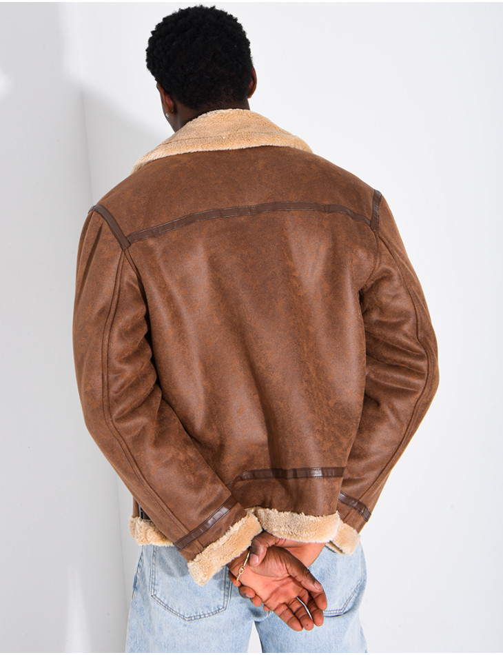 Veste fourrée