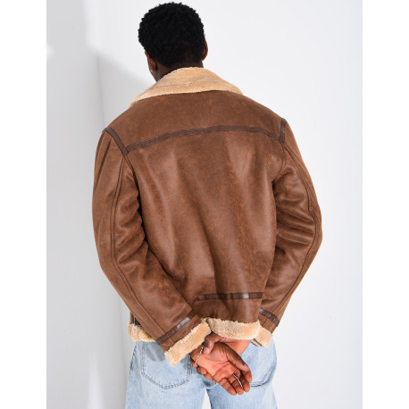 Veste fourrée