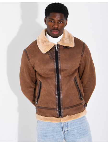 Veste fourrée
