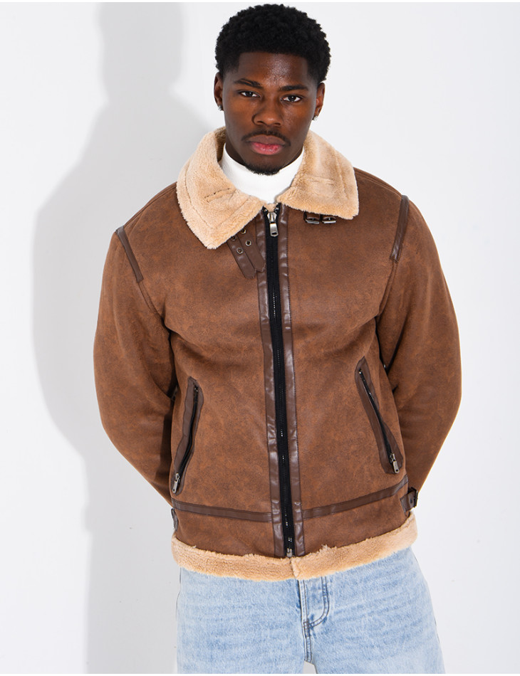Veste fourrée