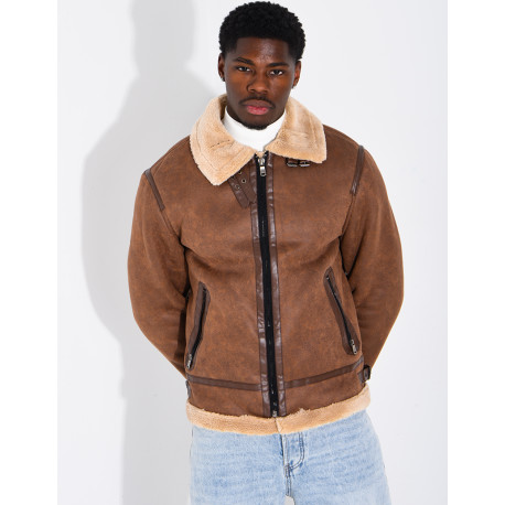 Veste fourrée